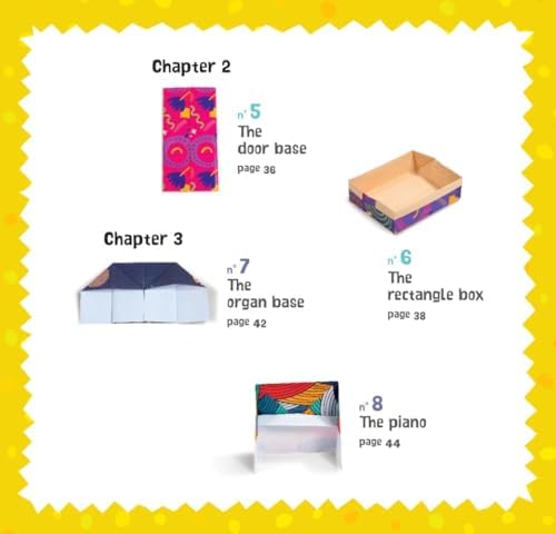 My First Origami Book: 19 Easy & Colorful Projects with 80 Sheets of Origami Paper + How-To Videos (Dover Crafts: Origami & Papercrafts) - Image 4