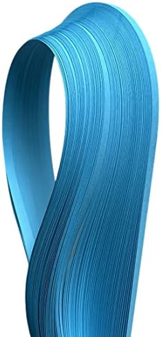 Quilling Strips 3mm Blue Paper Quilling Set Paper Strip Solid Color Star Origami Paper DIY Hand Crafts Quilling Paper Strips 1/8inch - Image 2