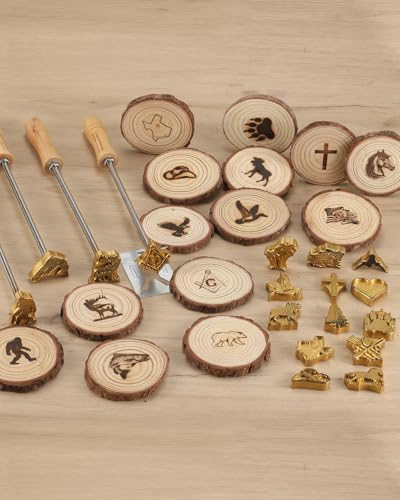 1.5" Fleur De Lis Branding Iron, for Wood Hats BBQ & Steak - Image 5