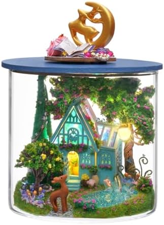 Spilay DIY Miniature House Kit for Adults, Miniature Dollhouse Kit by SpilayDIYDollhouseMiniature
