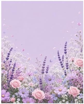 Paint by Numbers Kit for Adults Beginner Art Decor Lilac Rose Meadow by Unknown
