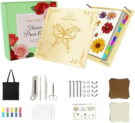 NEIGIKI All-in-One 10-Layer Flower Press Kit by NEIGIKI