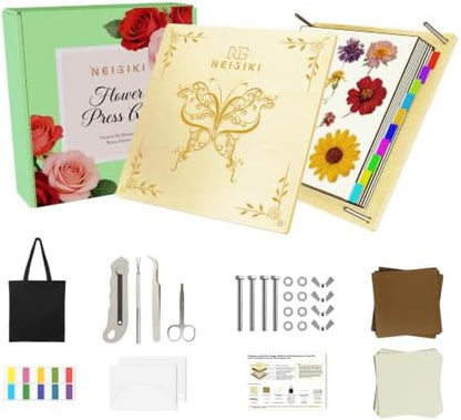NEIGIKI All-in-One 10-Layer Flower Press Kit by NEIGIKI