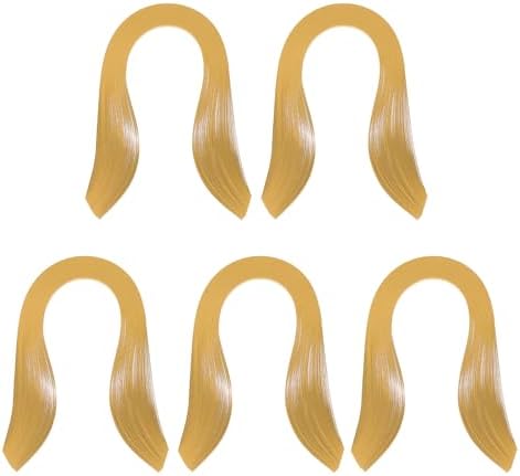 PATIKIL Quilling Strips Paper 600pcs 5mm 39cm Origami Paper Quilling Kits for Art DIY Hand Craft Christmas, Light Brown by PATIKIL