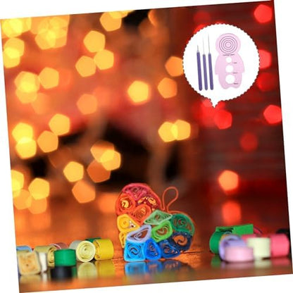4Pcs DIY Paper Quilling Pen Set for Beginners and Craft Projects - Image 4