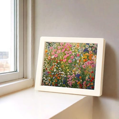 bitCNY Paint by Numbers for Adults, Colorful Wildflower Garden DIY Acrylic Painting Kit, Floral Paint by Number Canvas Art, Botanical Wall Decor for Home, 16x20 Inch - Image 5