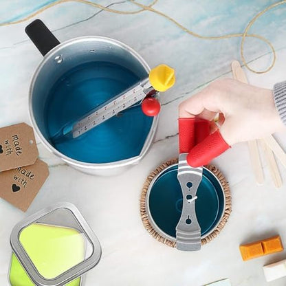 Hearth & Harbor Aluminum Wax Melting & Pouring Pot with Dripless Heat-Resisting Handle & Pouring Spout - Image 3