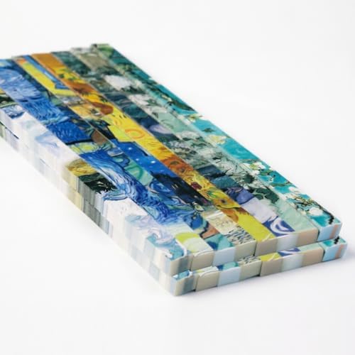 Star Origami Paper, DIY Origami Paper Star Strips (Chasing Light Blue Yellow 1080 sheets) - Image 6