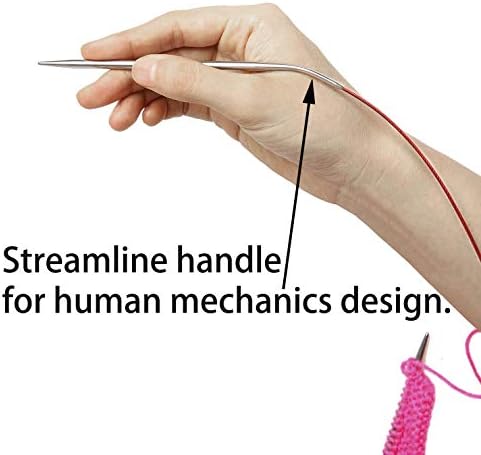 40 inch Circular Knitting Needles Size 8 5 mm Round Magic Loop - Image 6