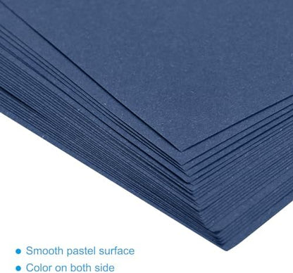 MECCANIXITY 100 Sheet Origami Paper Double Sided Navy Blue 3x3 Inch Square Sheet for Art Craft Project, Beginners, Gifts Decor - Image 4