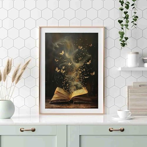 DYAIANGMU Book Paint by Numbers Kit for Adults Beginners 19.6X15.7 inch - Image 3
