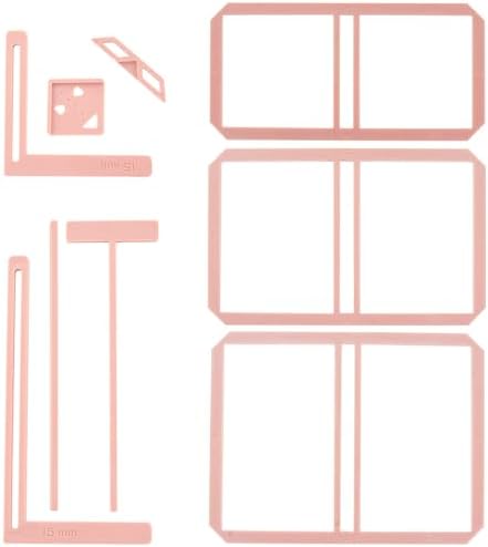 UPTTHOW 9Pcs Bookbinding Easy Scrapbooking Tool for Notebook Calender by UPTTHOW