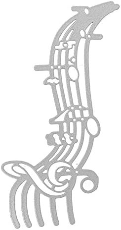 Cutting Dies Music Dies Handmade DIY Paper Art Cards Album Decoration Stencils Template Embossing for Card Scrapbooking Craft (Musical Notes) - Image 7