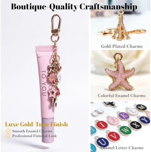 460PCS Keychain Kit, Rich Enamel Themes, Greeting Cards Included, Beginner - Image 6