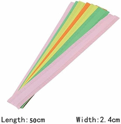 ODETOJOY Flower Quilling Paper Strips Craft Make Paper Flowers Kit for Scrapbooking-(40PCS, 8 Patterns) with Embossing Ball Stylus Tool (8 Pattern Flower) - Image 6