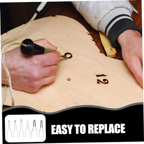 Adjustable Temperature Wood Burner Kit Wire Tip for Pyrography - Image 6