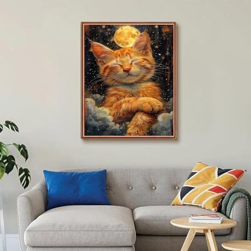 PHANTASYART Cat Paint by Numbers Kit for Adults 16x20inch - Image 3