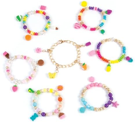 Make It Real:Clay Charm DIY Jewelry Kit - Make 30+ Clay No Bake Charms to Attach to Your Chain, Arts & Crafts, Girls & Kids Ages 8+ - Image 4