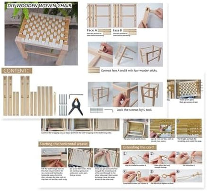 DIY Stool Frame Kit Beginner Friendly Multifunctional Educational - Image 5