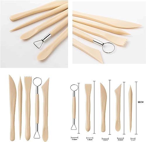 Polymer Clay Tools, Dotting Tools, Nail Art, Air Dry Clay, Sculpting Painting Embossing Scoring Modeling, Ball Stylus Pen, Rock, Silicone, Langqun - Image 6