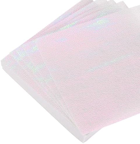 MECCANIXITY 100 Sheet Glitter Origami Paper 4x4 Inch Shiny Sparkly Square Folding Sheet 10x10cm Iridescent Paper for DIY Art, Craft Decor, Light Pink by MECCANIXITY