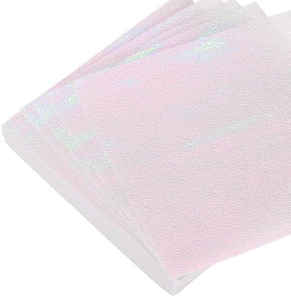 MECCANIXITY 100 Sheet Glitter Origami Paper 4x4 Inch Shiny Sparkly Square Folding Sheet 10x10cm Iridescent Paper for DIY Art, Craft Decor, Light Pink by MECCANIXITY