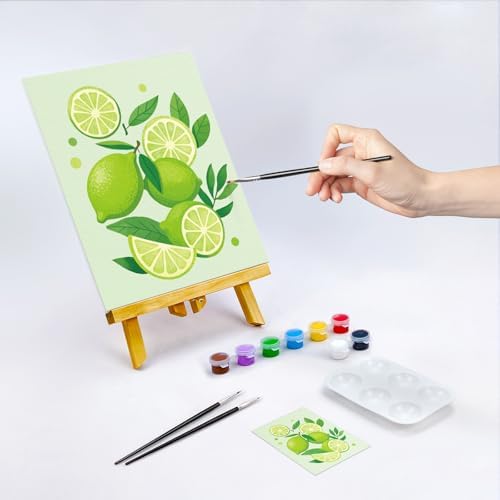 Nuberlic 10Pcs Pre Drawn Canvas to Paint for Kids Adults Grils Boys - Image 3