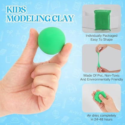 Air Dry Clay, 12 Packs Brown Molding Clay for Kids, Age 3-12, Air Dry Clay for Adults, Light Weight, Perfect Clay for Crafts, Gift for Children and Artists - Image 4