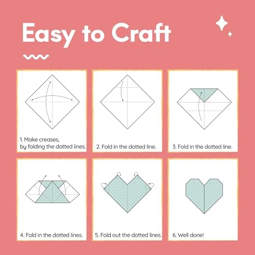MozArt Japanese Origami Paper 120 Sheets 6x6 Folding Kit Kids Adults - Image 6
