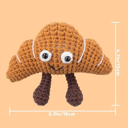 EOKPHULL Crochet Kit for Beginners, Easy DIY Crochet & Knitting Kit for Adults with Step-by-Step Video Tutorials, Yarns, Stuffing, Crochet Hook and Accessories, Crochet Craft Set - Image 5