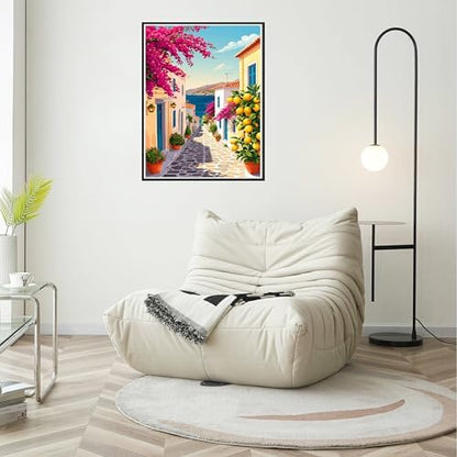 Ycydilirab Landscape Paint by Numbers Kits for Adults - Paint by Numbers Adults,DIY Acrylic Paint by Number Adult Drawing Colorful Paintworks Artwork for Gifts and Wall Decor 16x20inch - Image 3