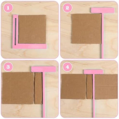 6 Pcs Bookbinding Easy Scrapbooking Tool for Starter - Image 4