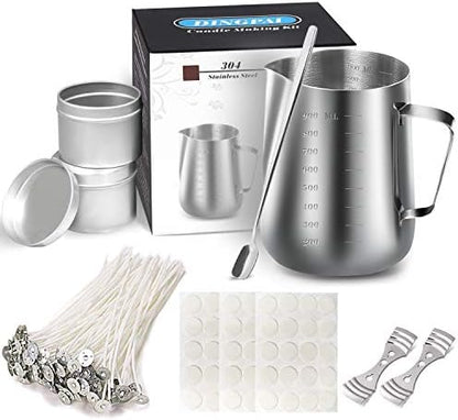 DINGPAI Candle Making Supplies, Wax Melting Pot, DIY Candles Craft Tools by DINGPAI