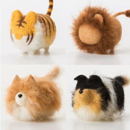 Truslin Needle Felting Kit, 4 Pcs Doll Making Needle Felting Starter Kit by Truslin
