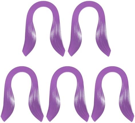 PATIKIL Quilling Strips Paper 600pcs 5mm 39cm Origami Paper Quilling Kits for Art DIY Craft Christmas, Violet Purple by PATIKIL