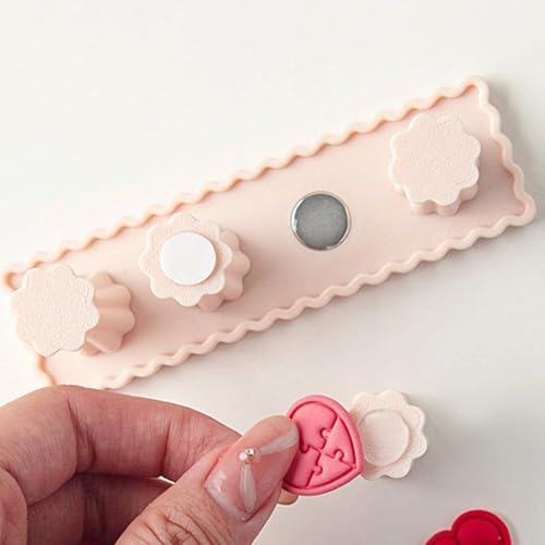 Magnetic Clay Holder Soft Ceramic Bracket Hands Free Sculpting Tool for Polymer Clay DIY Craft and Nail Tip Supplies - Image 5