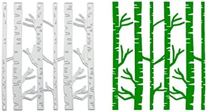 Trees Cutting Dies Handmade DIY Paper Cards Album Decoration Stencils Template Embossing for Card Scrapbooking Craft (Forest) - Image 6