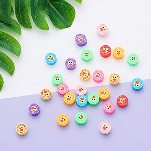 100pcs Duck Polymer Clay Spacer Beads for Women Jewelry Making DIY Bracelet Necklace Hair Clip Accessories (Duck) - Image 3