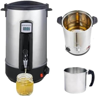 Electric Candle Making Melting Pot, Non-Stick Candle Melter, Soy Wax and Beeswax Candles, DIY Candle Making Complete Kit, for Adult and Beginners,12L by Unknown