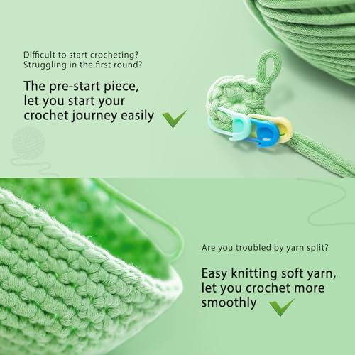 CrochetBox Frog Crochet Kit for Beginners, Easy Craft for Adults - Image 6