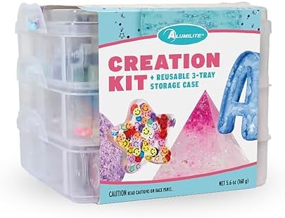 Alumilite Creation Kit 84-Piece Resin Craft Kit for Beginners by Alumilite