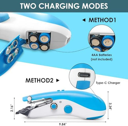 Handheld Sewing Machine,Hand Sewing Machine Portable Kits,Mini Sewing for Beginners and Adults,Easy to Use Suitable for Clothes,Holiday Decoration Production,DIY,Family Travel - Image 5