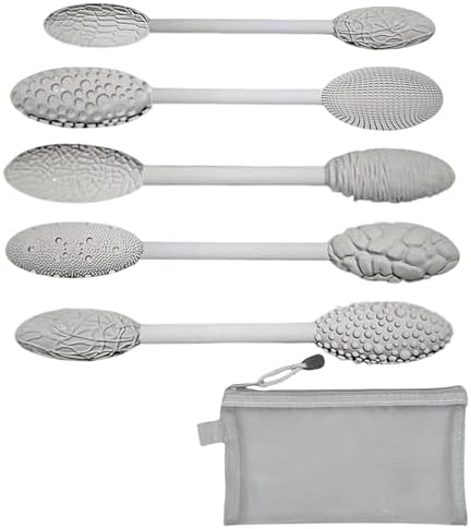 5PCS Double-Ended Clay Sculpting Tools, Polymer Clay Texture Tools Set with Wooden Handle for Pottery, Ceramics, DIY Art Modeling - Professional Sculpting & Detailing Kit by Unknown