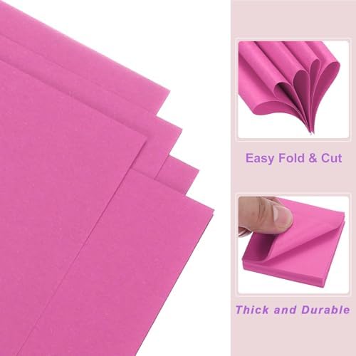 DMiotech 500 Sheets 2x2 Inch Origami Paper, Rose Red Square Origami Paper Easy Fold Double Sided Paper for DIY Arts and Crafts - Image 5