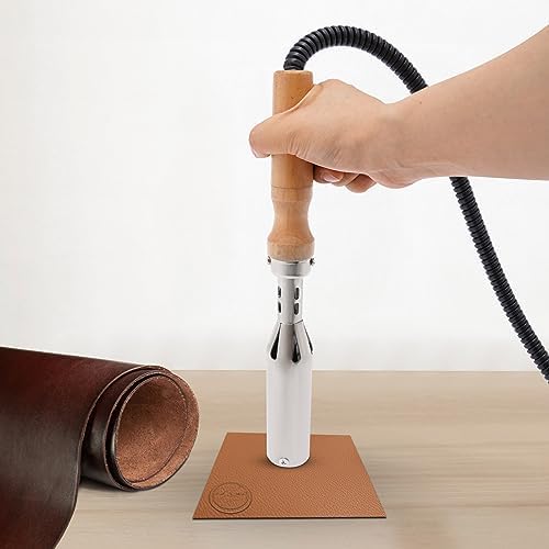 1.4inch Electric Branding Iron, 300W Adjustable Temperature Digital Display Metal Branding Iron, Portable Electric Branding Iron for Leather, Plastic, Paper, Cake, Wood - Image 5