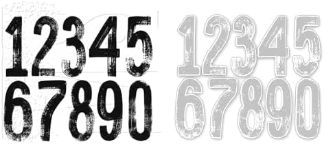 BAOFALI Numbers Dies for Card Making,Number Die Cuts Cutting Dies Metal Die Cuts for DIY Scrapbook Album Paper Card Craft Decoration 7.8X6.5 inch（197mm X 165mm） - Image 2