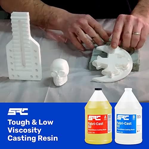 SPRESIN Fabri-Cast 50 Bright White Polyurethane Casting Resin, 2 Gallon - Image 4