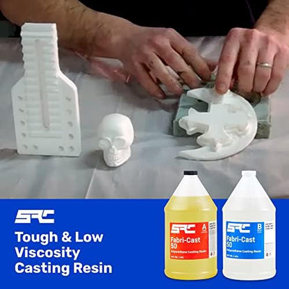 SPRESIN Fabri-Cast 50 Bright White Polyurethane Casting Resin, 2 Gallon - Image 4