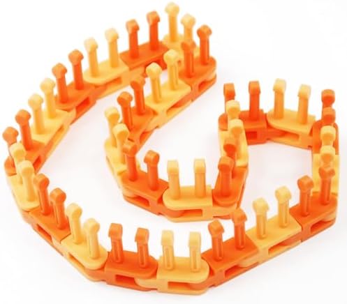 Authentic Knitting Board Flexee Loom Links Regular, Regular Gauge, for Medium Weight Yarn, 42 Links, 84 pegs - Image 2