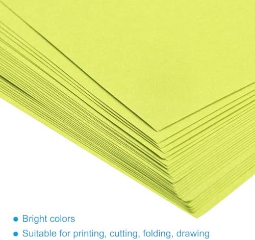 MECCANIXITY 25 Sheets Origami Paper Double Sided Green Yellow 6x6 Inch Square Sheet for Art Craft Project, Beginners, Gifts Decor - Image 4